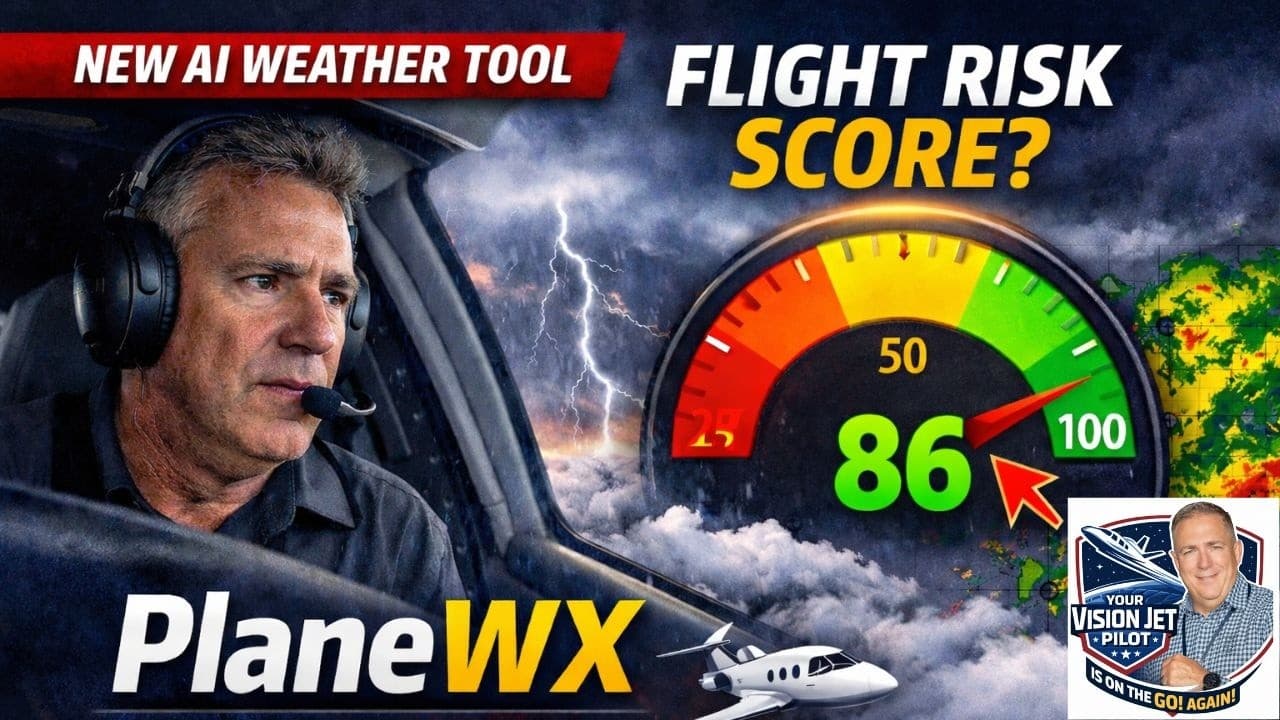Pilots: Meet PlaneWX — The AI Tool That Scores Your Flight Risk