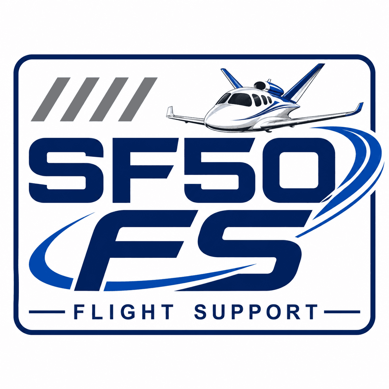 SF50 FS Flight Support logo