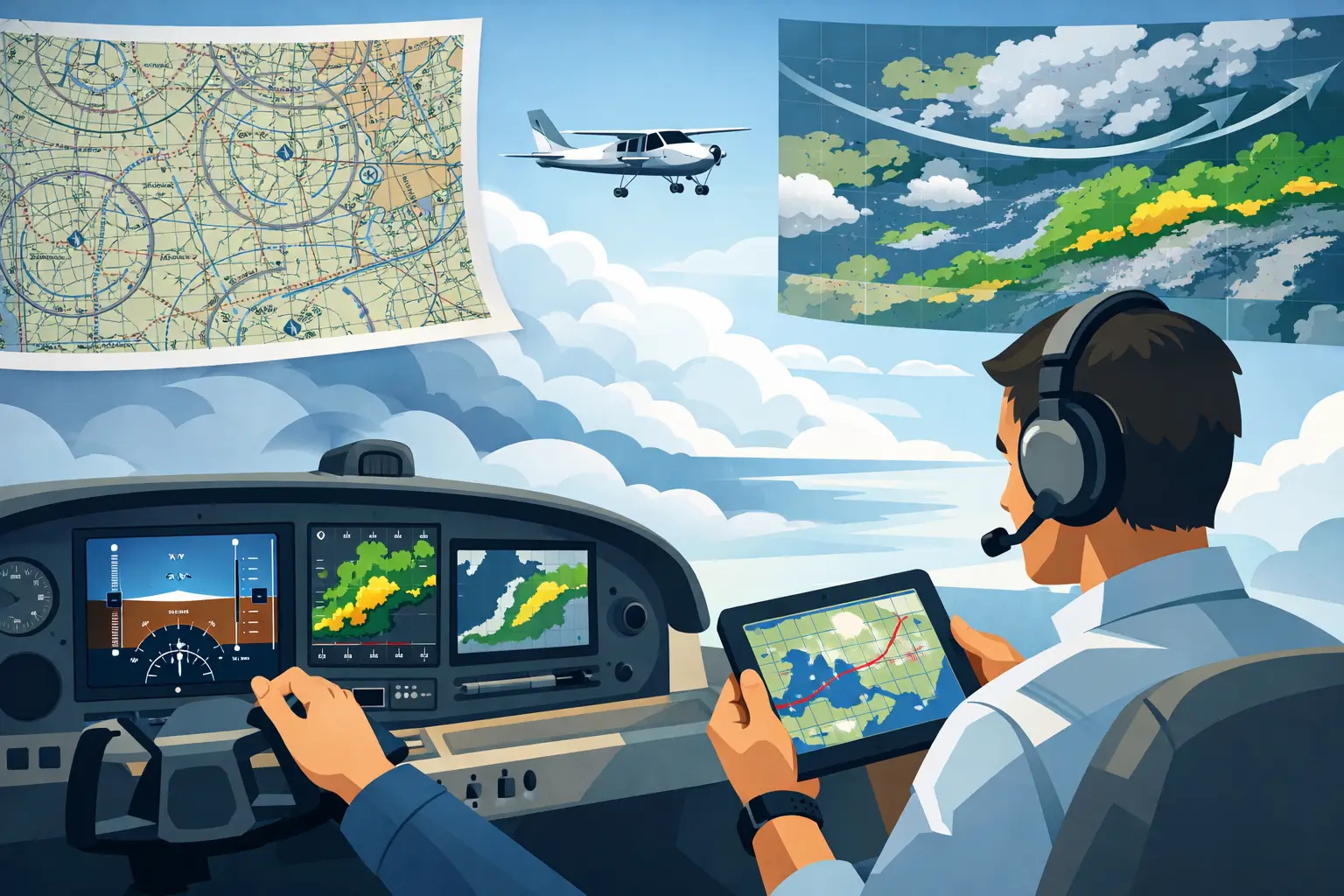A Weather Workflow for Instrument Pilots