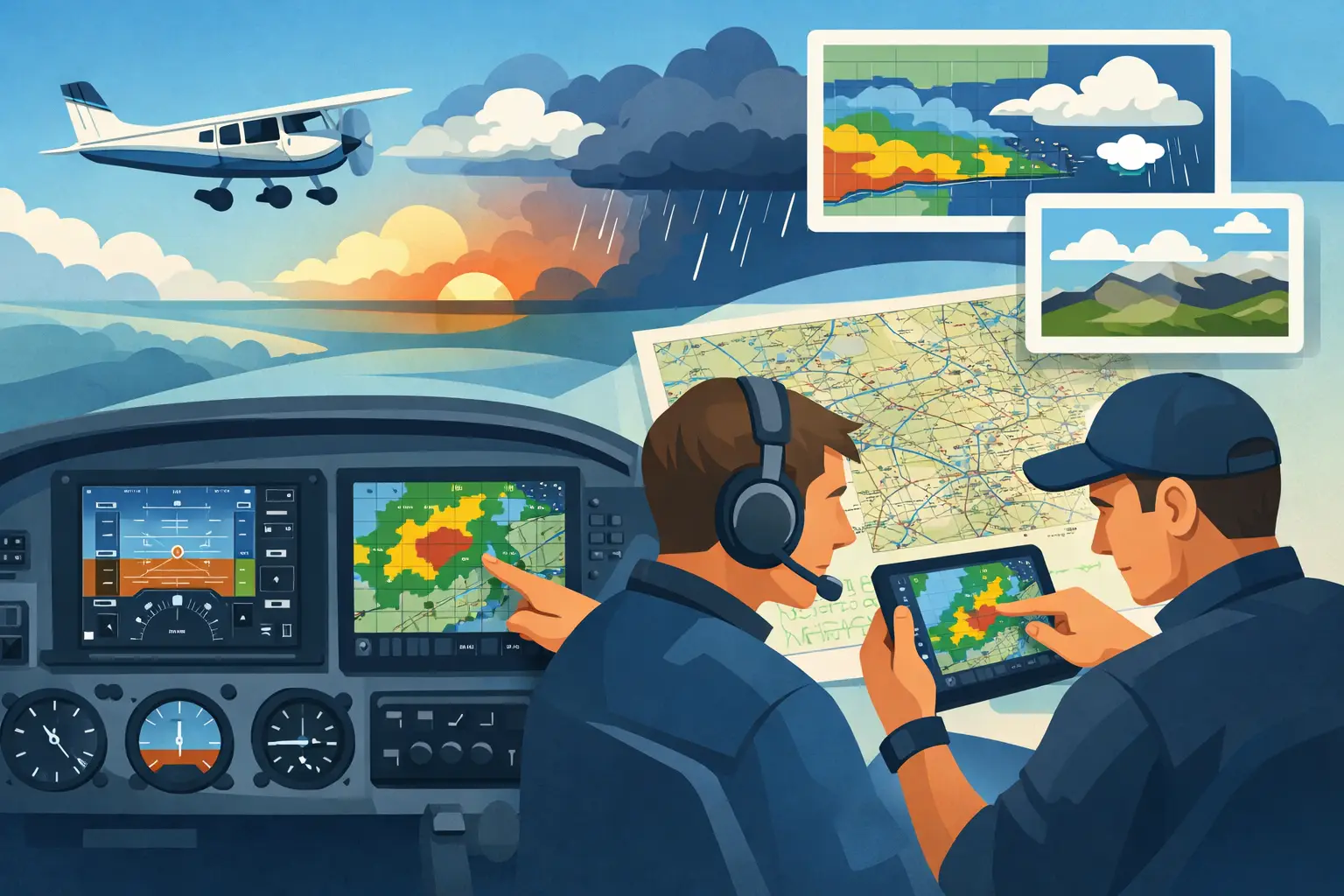 How to Customize Pilot Weather Thresholds