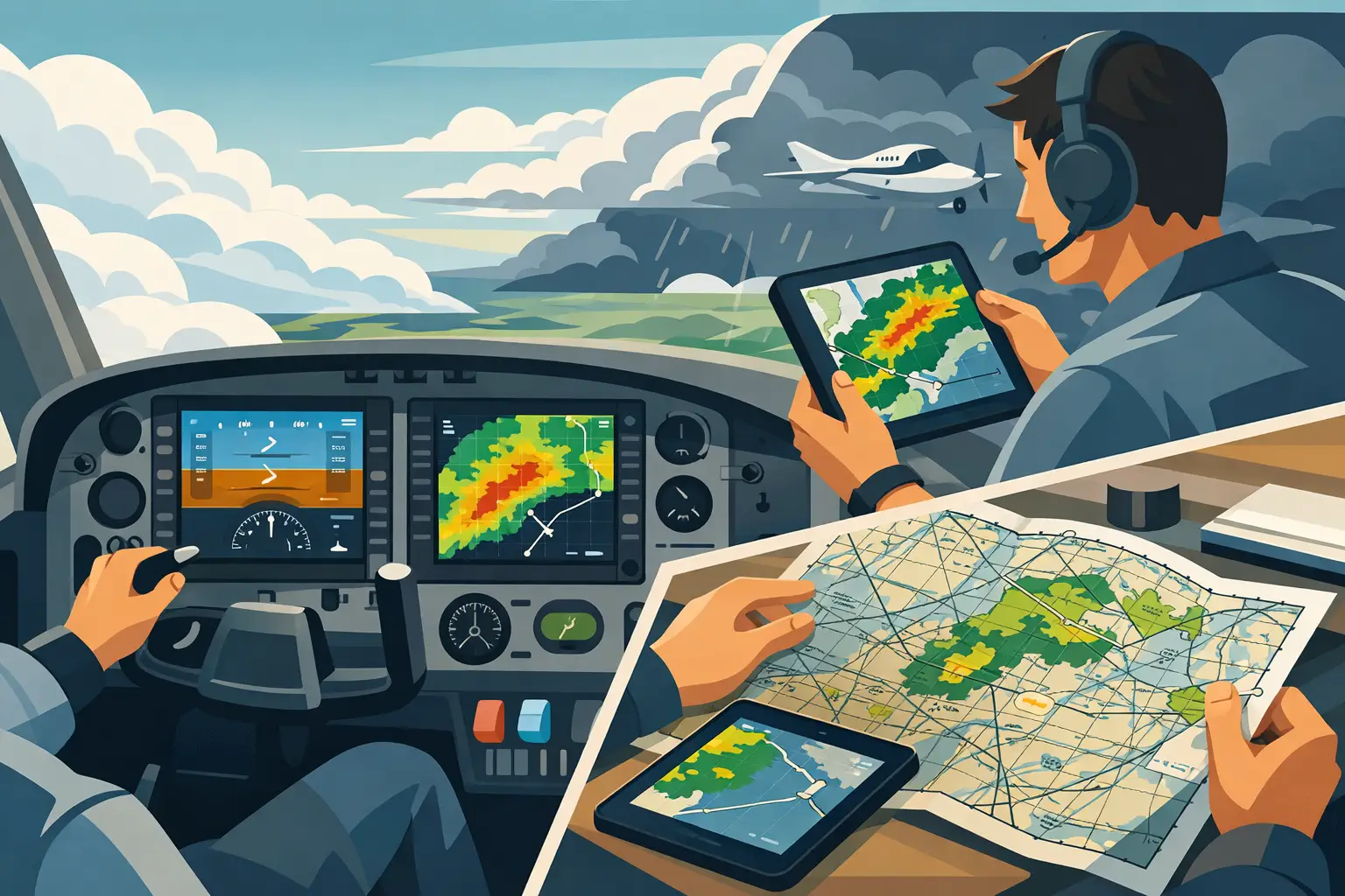 7 Best Ways to Avoid Weather Surprises Aloft