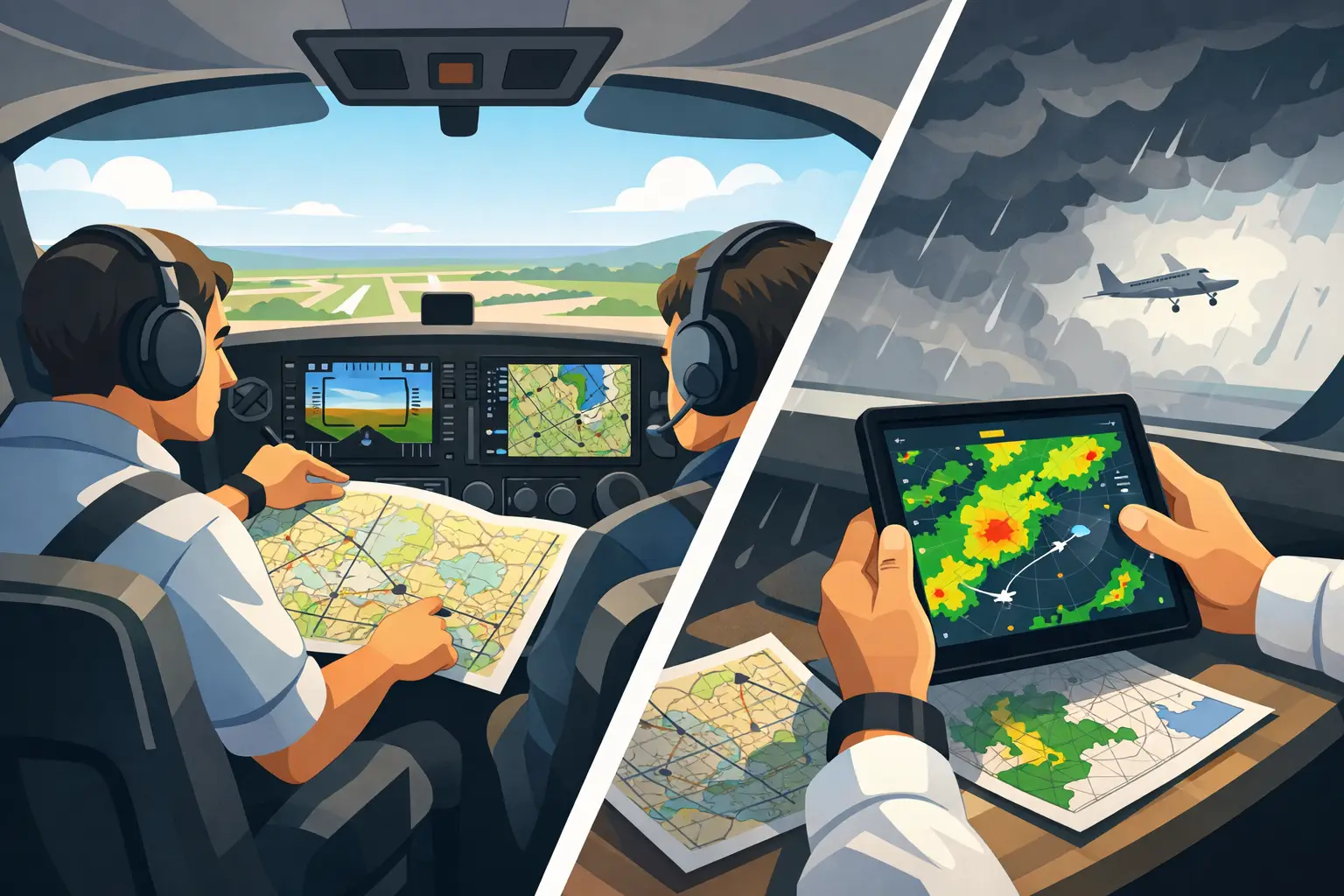 Strategic Planning vs Tactical Weather Briefing