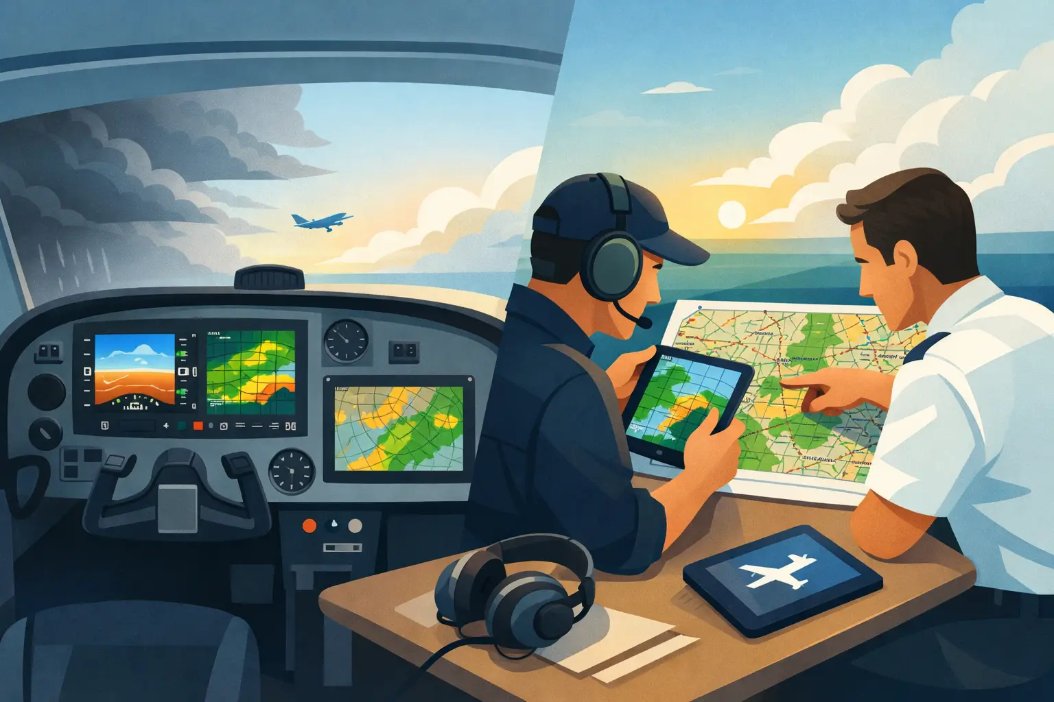 Guide to Weather Decision Margins for Pilots