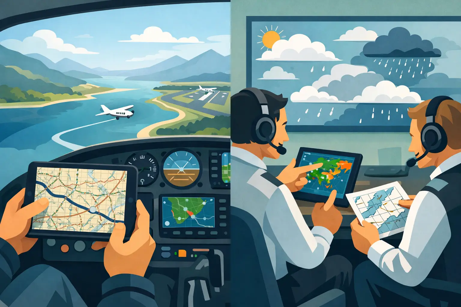 Route Outlook vs Airport Forecast