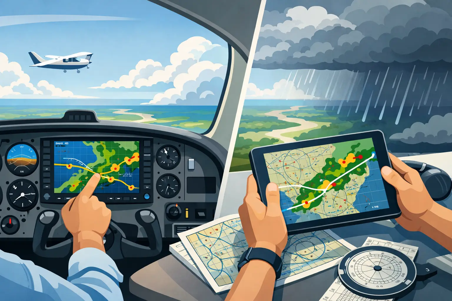 A Pilot’s Guide to Route Based Weather Decisions