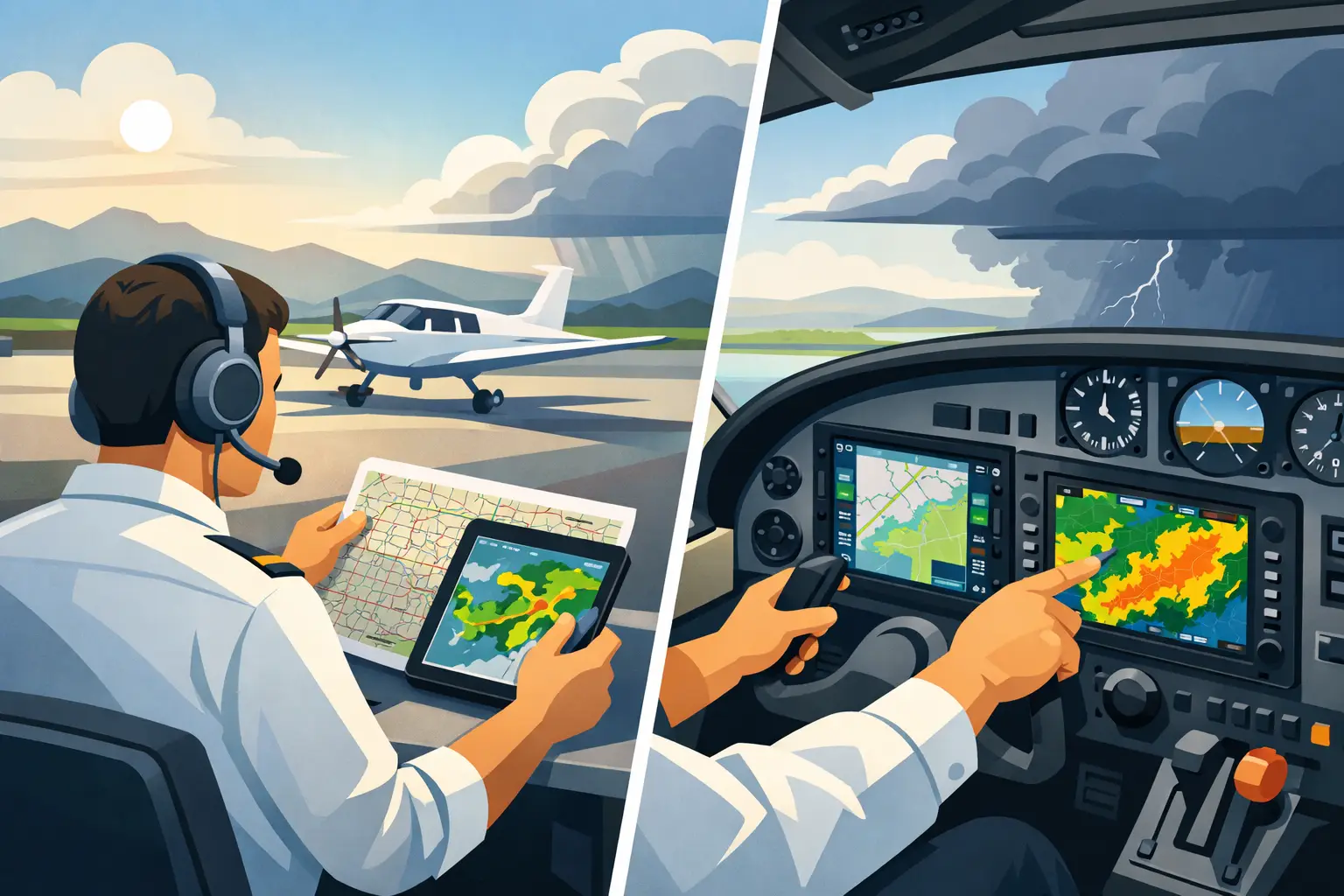 Route Weather Planning Before the Pressure Builds