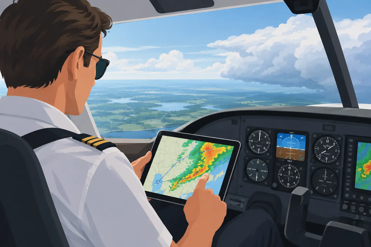 Business Trip Weather Recovery for Pilots